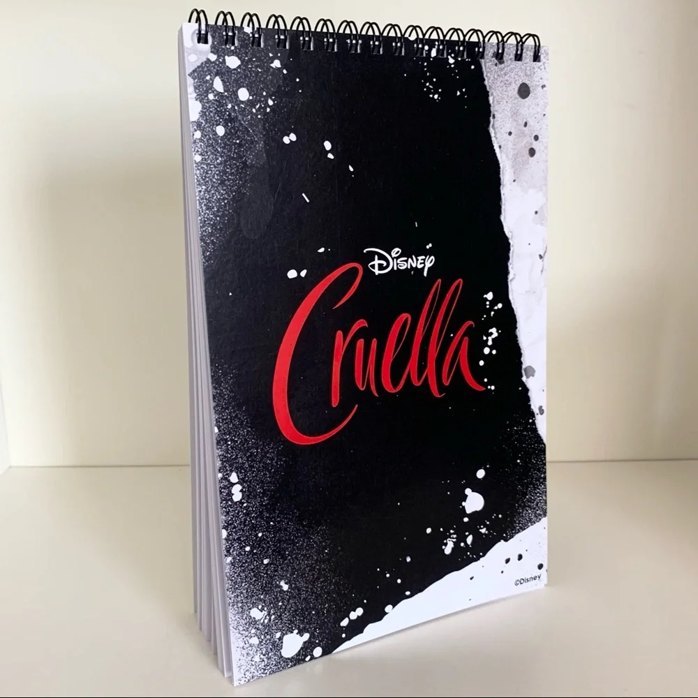 Disney Cruella sketchbook